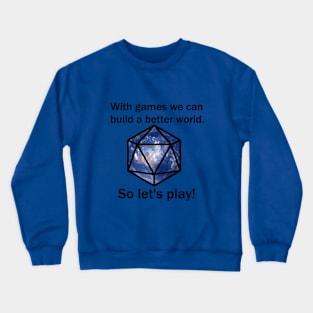 Motto-Let's Play Crewneck Sweatshirt